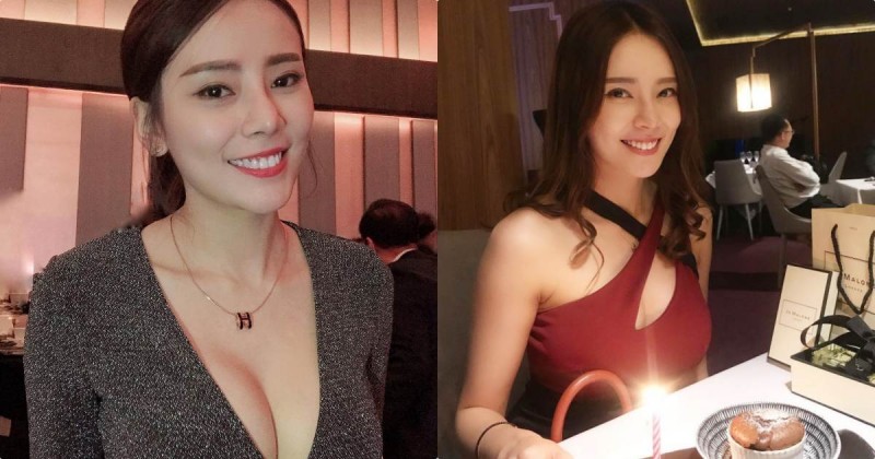 【万博娱乐】宴會上遇到「深V美乳正妹」，「渾圓車頭燈」太堅挺啦！