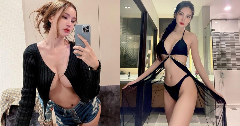 【万博娱乐】「泰國巨乳正妹」穿搭好猛遮不住奶，「窈宨曲線」露出上下弧度都超狂！