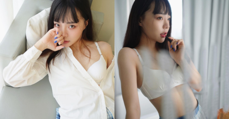 【万博娱乐】媚眼少女「多娜」私畫面曝光，「渾圓雙峰」搭窈窕腰線超誘人