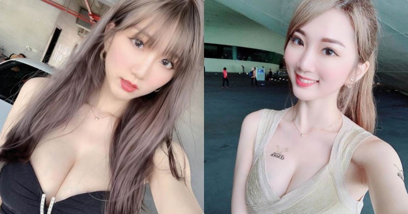 【万博娱乐】超甜神級正妹「萍萍兒Ping」，低胸裝蹦出「白嫩美乳」！