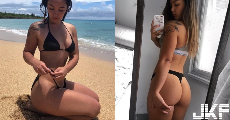 【万博娱乐】好久沒看到肉了！正妹「超堅挺肉臀」海邊解放，手一滑小丁就蹦開了！