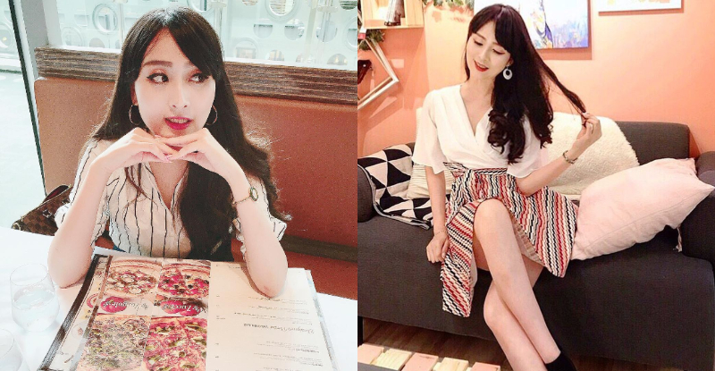 【万博娱乐】長腿空姐翹腳真銷魂！「希Xenia Shih」大眼雪亮笑容親切，修長美腿讓人視線緊盯難放！