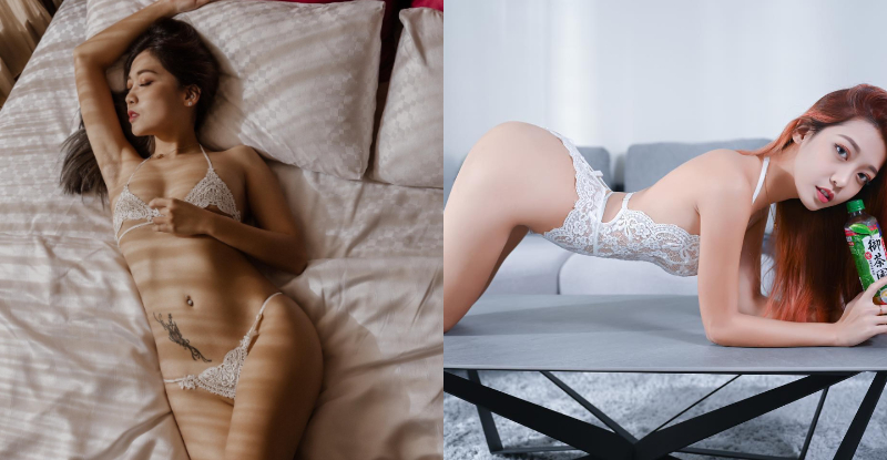 【万博娱乐】美臀一姐「朱禹潔」桌上端「性感翹臀」，茶香秒被蜜桃香蓋過