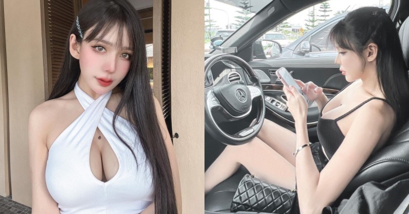 【万博娱乐】大馬「最凶女駕駛」爆乳小背心挺F級巨奶！「胸懷大痣」畫面超惹火！