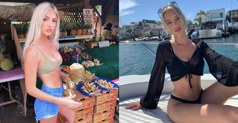 【万博娱乐】出道以來最大尺度！美國辣模衣服底下什麼都沒穿　中路開到底乳型乍現