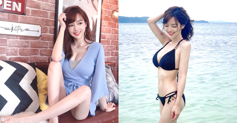 【万博娱乐】超正無雙琵琶手「丘涵Joanne」五官精緻清新脫俗，纖瘦身材換上比基尼更大飽所有人眼福！