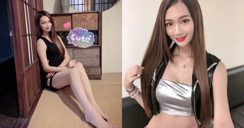 【万博娱乐】172高挑正妹「Vicky邵婷」，伸直細長美腿「畫面好白嫩」！