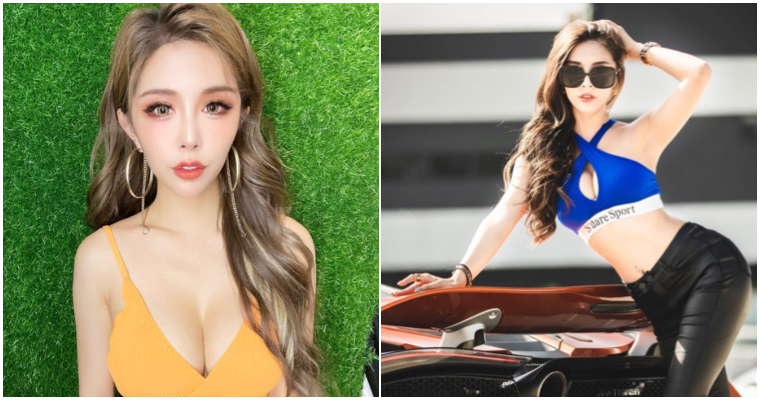 【万博娱乐】香車就是要配美人！「焦糖女神」高萱 Kimmy 帥氣乘跑車　霸氣姿態問：看我還是車？