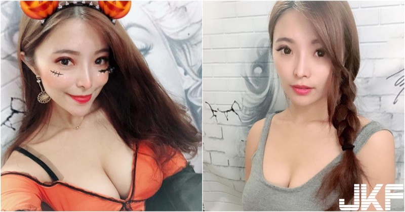 【万博娱乐】好大的南瓜～「甜美正妹」小紜兒Heidi工作性感日常甜美，渾圓深溝太誘人～