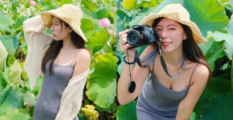 【万博娱乐】荷花季見「甜美幼教師」，清新笑顏讓網友超想倒退嚕：「想重讀幼兒園！」