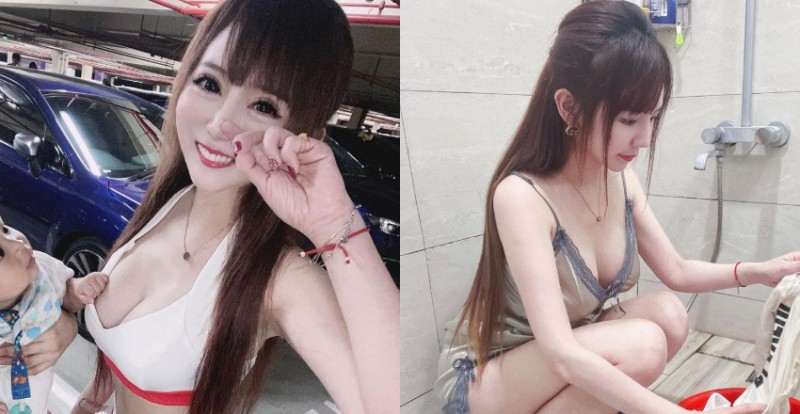 【万博娱乐】甜萌大眼女神「蔡粉粉」身材太火辣連小Baby都愛不釋手！