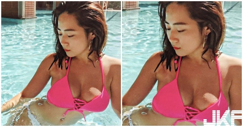 【万博娱乐】正妹下水「養眼美乳現形」！超傲人乳量差點爆出，視角真的太邪惡！