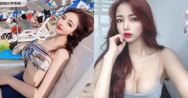 【万博娱乐】紅髮正妹「mia」度假時炸出深溝，白嫩美乳有夠搶眼啊！