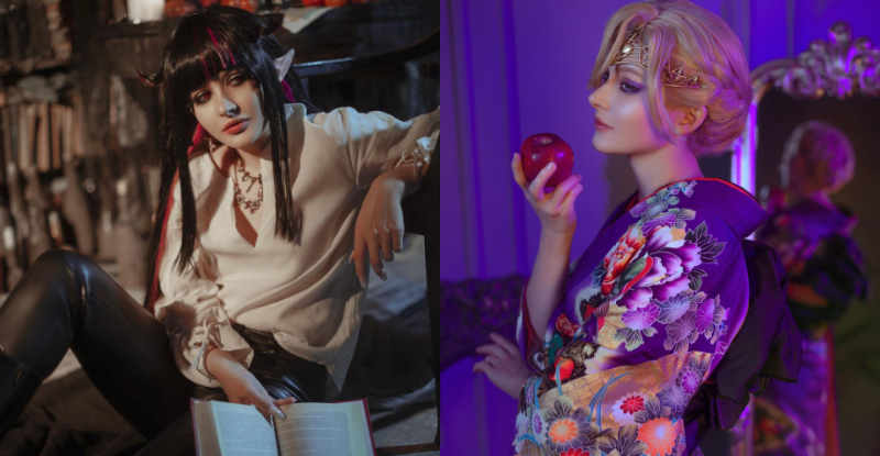 【万博娱乐】俄羅斯正妹Coser精緻美顏不科學　連側臉都美的都讓人忍不住讚嘆