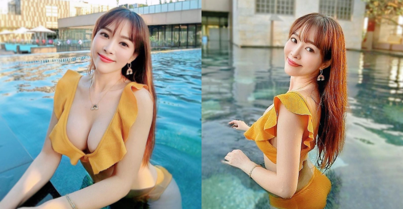 【万博娱乐】空中小姊姊「楊凱涵」挺出「白皙大浮標」，視覺聽覺讓粉絲一次滿足！