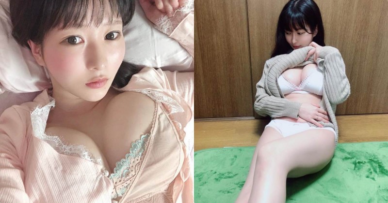 【万博娱乐】143小隻馬「雨宮留菜」J奶太震撼，邪惡挑逗姿勢「視角超犯規」！
