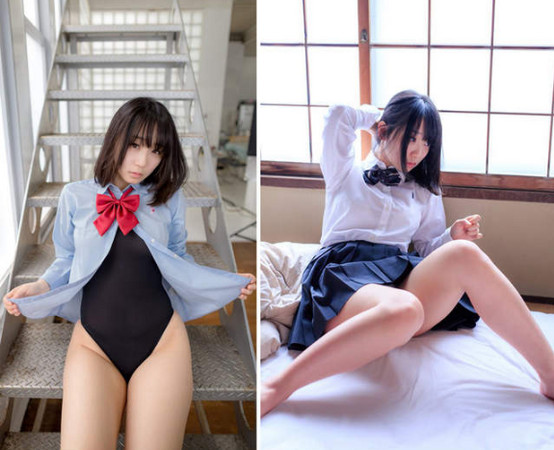 【万博娱乐】白嫩爆萌的「E奶coser」　巨乳+黑絲襪組合…犯規又超甜美！