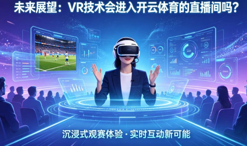 【万博体育】未来展望:VR技术会进入开云体育的直播间吗?