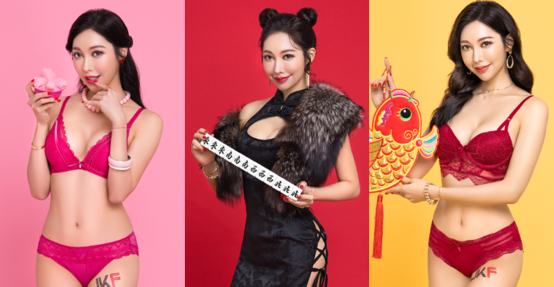 【万博娱乐】嫵媚娘Kimi獻上「爆乳大四喜」　脫衣麻將既視感讓三叔公喊：受不了啦