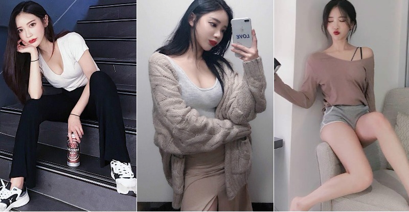 【万博娱乐】罩不住！正妹廁所自拍「圓潤南半球」意外露出！又白又嫩「養眼福利」太棒啦