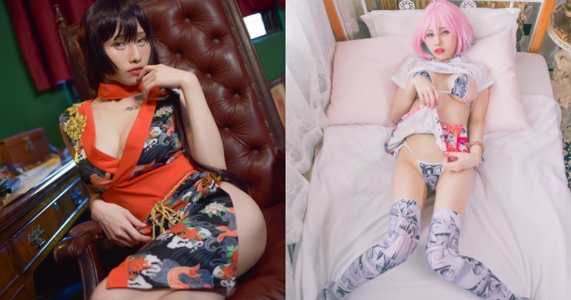 【万博娱乐】二次元和風幻想！性感巨乳女子「Yaya小夜夜」展現兇猛曲線，宛如漫畫女主般的身材！