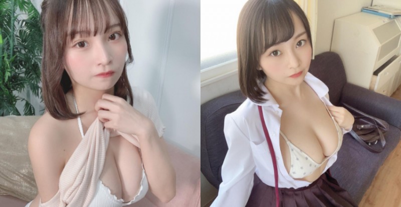 【万博娱乐】白色擔當連內衣都穿白色的！巨乳蘿莉「大嶋みく」挺90H唱跳