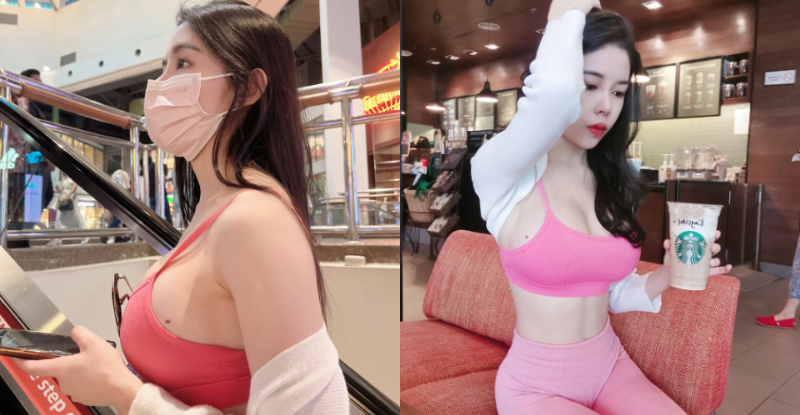 【万博娱乐】搭手扶梯被長輩「痣止」，「厚重猛乳」走到哪都是凶猛未爆彈！