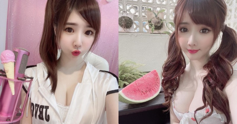 【万博娱乐】吃西瓜囉！正妹「小蘋果」造型好消暑，飽滿曲線讓人受不了！