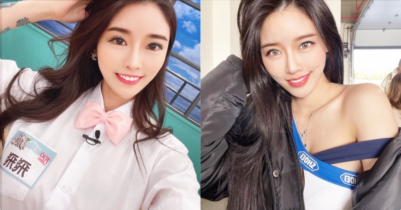 【万博娱乐】長腿正妹「飛飛」露肩造型好迷人，「飽滿的E奶」充滿魅力！