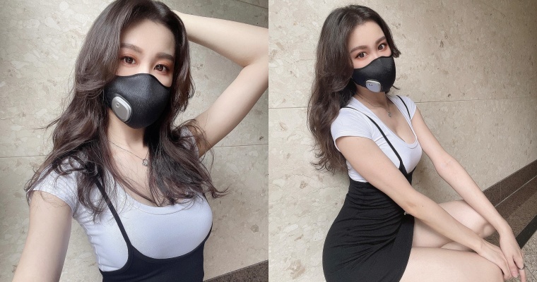 【万博娱乐】「口罩正妹」大眼＋雪白肌狂吸千讚！真面目曝光是「富邦 Angels」的她