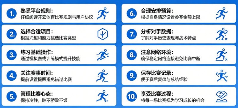 【万博体育】给新手的10条忠告：在开云体育开始你的第一场比赛