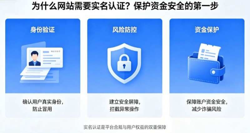【万博体育】为什么网站需要实名认证？保护资金安全的第一步