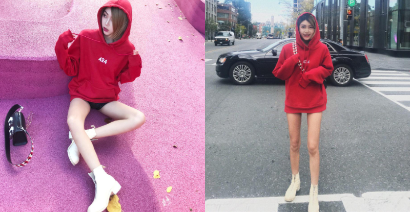 【万博娱乐】大眼美女十萬伏特電力超強　一雙「究極美腿」又細又長好性感！
