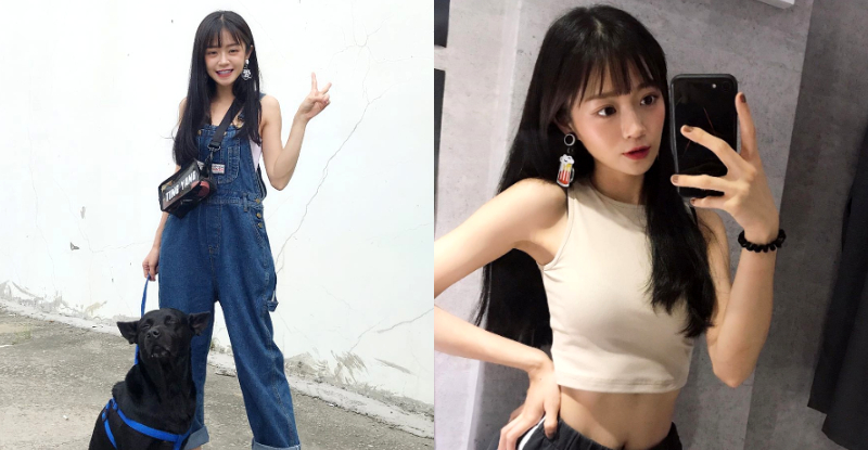 【万博娱乐】運動小甜心「Ting Yang」水汪大眼甜笑露牙套敲可愛，性感超細水蛇腰更是小清新大性感！