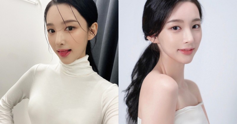 【万博娱乐】充滿透明感的「高顏值IG女神」，白色上衣「超凸顯性感胸型」！