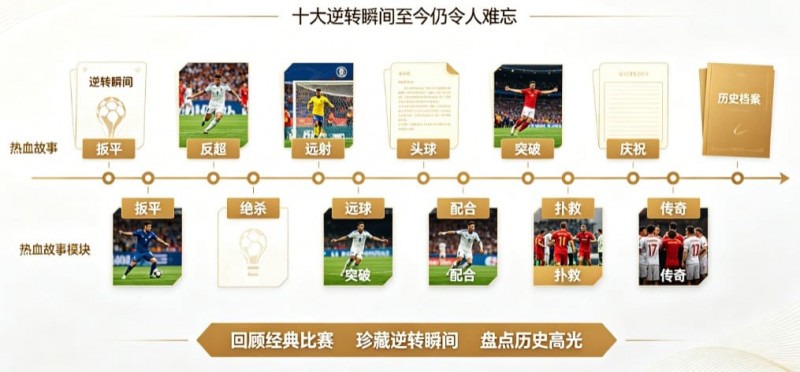 【万博体育】世界杯历史经典比赛回顾:十大逆转瞬间至今仍令人难忘