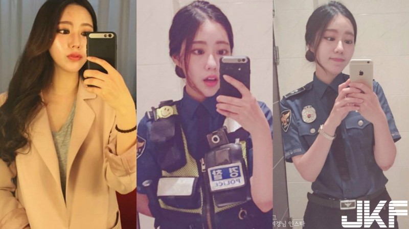 【万博娱乐】天阿！「正妹女警」逆天顏值連電視台都搶著拍，畫面曝光犯罪率攀升讓人憂…