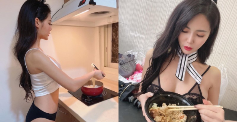 【万博娱乐】肝連妹「周苗苗」深夜下麵給你吃　居家輕鬆打扮也很性感