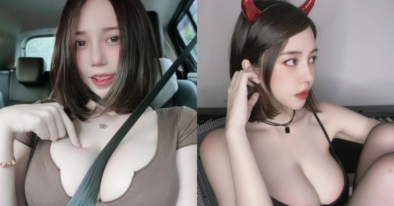 【万博娱乐】車技一流女主播！「白嫩巨乳」緊夾安全帶，調皮吐舌：這樣夠安全嗎