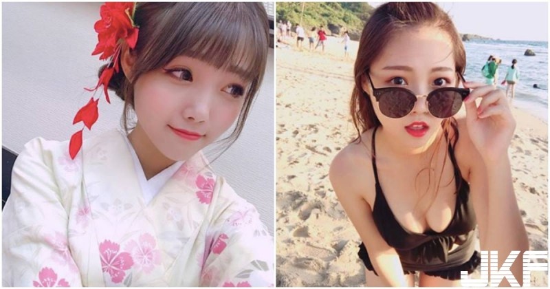 【万博娱乐】高雄甜美正妹比基尼好兇啊！前傾時「渾圓深溝」立刻現形！
