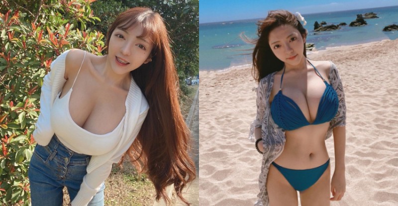 【万博娱乐】巨乳正妹「Vina 林萱」穿什麼都變緊身衣　水汪汪大眼讓人著迷