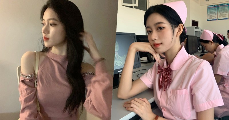 【万博娱乐】絕美的「高顏值護校正妹」，「迷人的粉色制服」讓人想被好好治療！