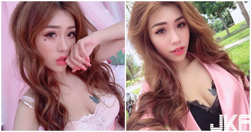 【万博娱乐】豐唇尤物「吃餅乾畫面超誘人」，「爆奶超兇豪乳」讓人想變成胸口的刺青！