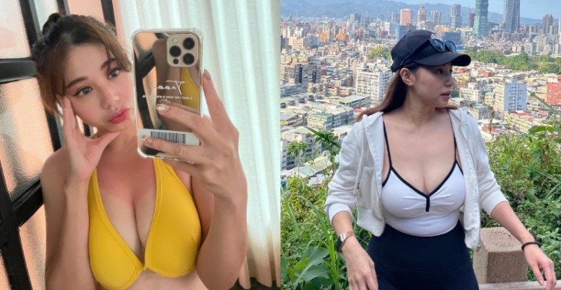 【万博娱乐】巨乳女孩「小柔」愛登山　在白嫩奶球上曬出性感日燒痕跡！