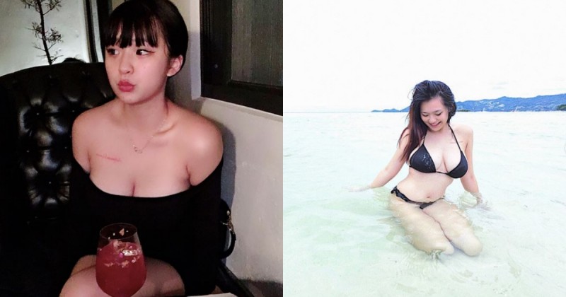 【万博娱乐】波浪太強擋不住啦～天然正妹「ZOEY若穎」超低領口意圖使人窒息 波濤洶湧整個溢出囉～