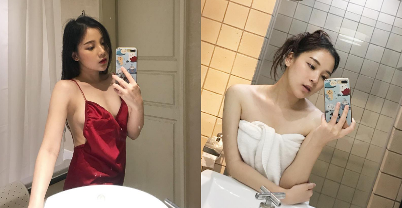 【万博娱乐】E奶正妹只圍浴巾浴室自拍「露餡」　飽滿「渾圓奶酥」探出頭！