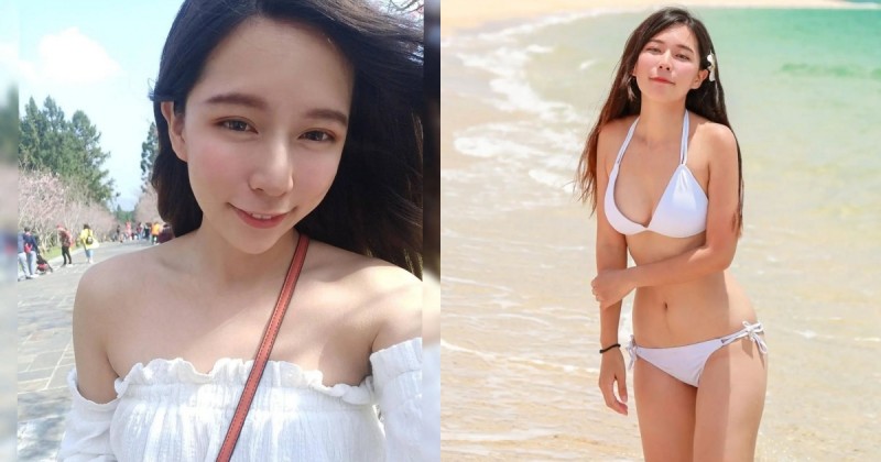 【万博娱乐】清新甜美的「幼稚園正妹老師」，海邊玩耍穿比基尼有夠辣，家長都想陪上學啦！