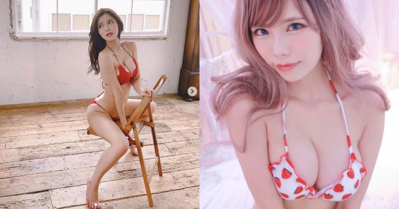 【万博娱乐】巨乳正妹Osiris「胸前兩顆大肉彈」，養眼坐姿挑逗到極點！