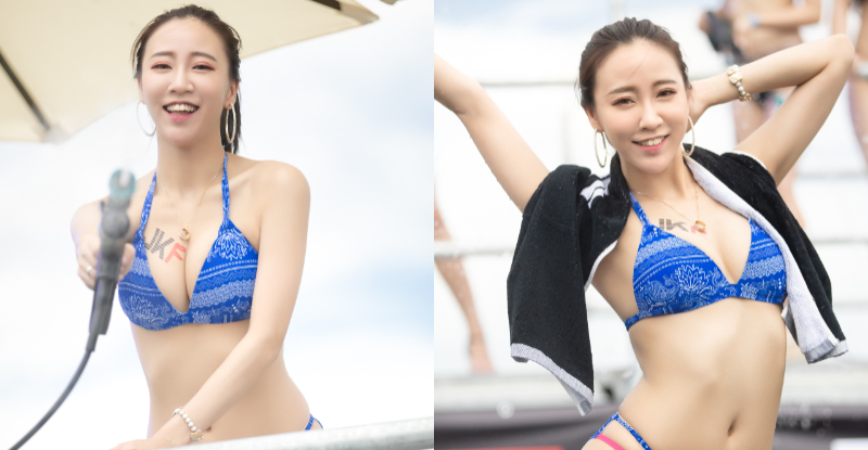 【万博娱乐】最強電臀女王「張螞蟻 Ant」震到水花四散　自拍近距離美乳畫面