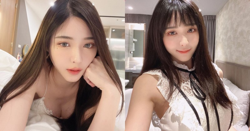 【万博娱乐】高顏值正妹「Meka_Ch」床上火辣自拍，「深溝微露」太讓人著迷！